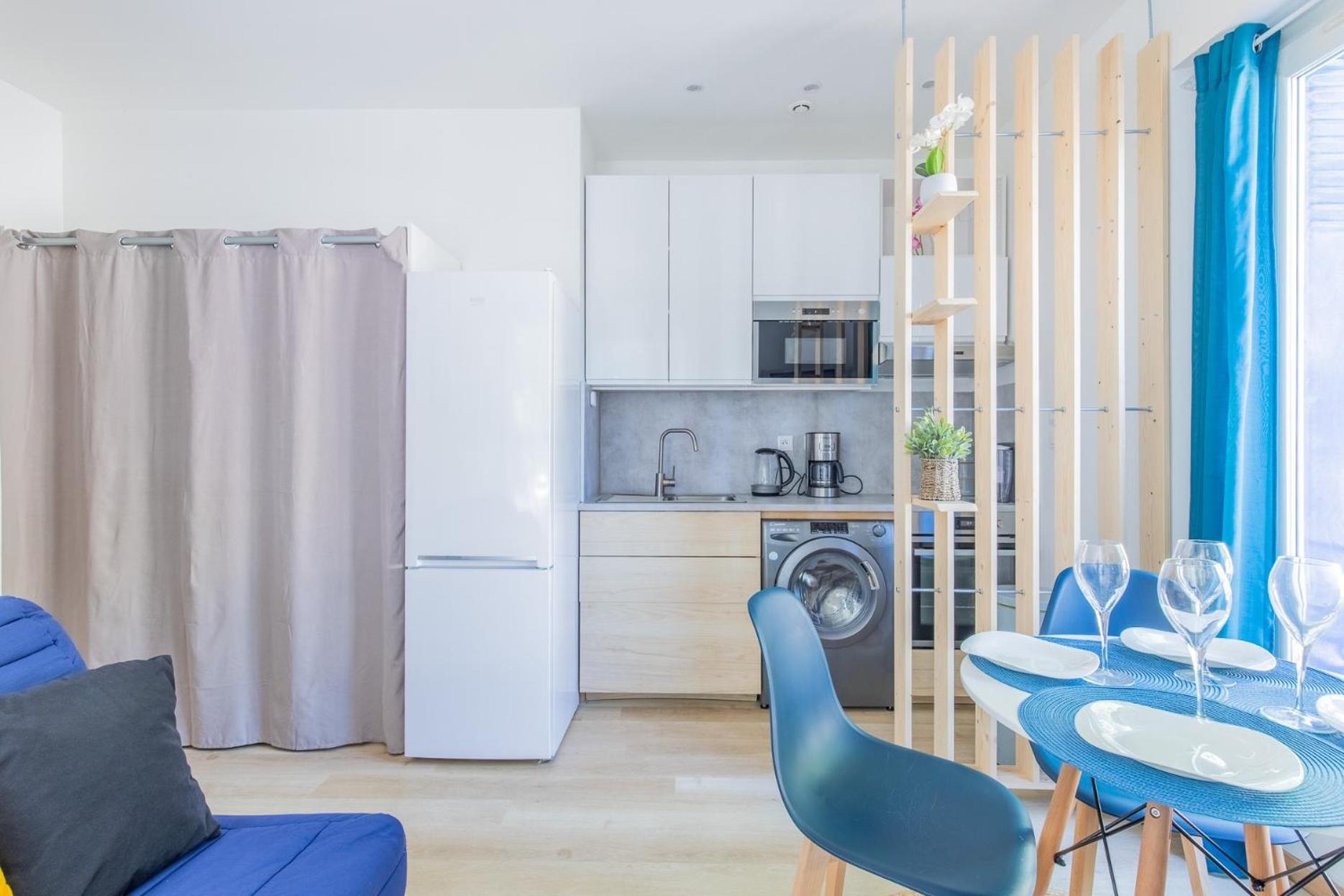Appartement Cosy ,Wifi ,Gare "Le Refuge Du Lac" Vigneux-sur-Seine Buitenkant foto